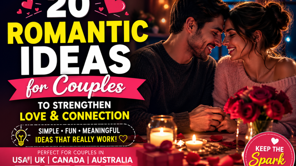 romantic ideas for couples cozy candlelight moment love connection