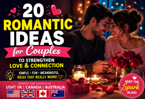 20 Romantic Ideas for Couples to Strengthen Love and Connection